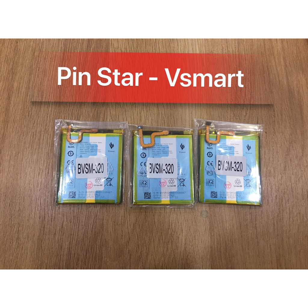 Pin Star/V320A Vsmart mới