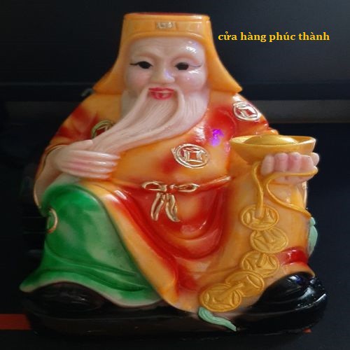 Thần tài ông địa cọp lỡ vàng 20cm