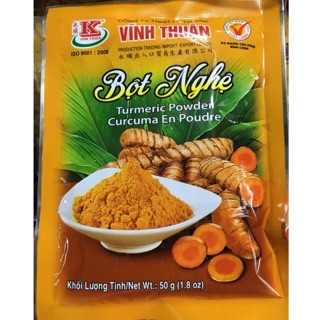 Bột nghệ Vĩnh Thuận 50g 15k