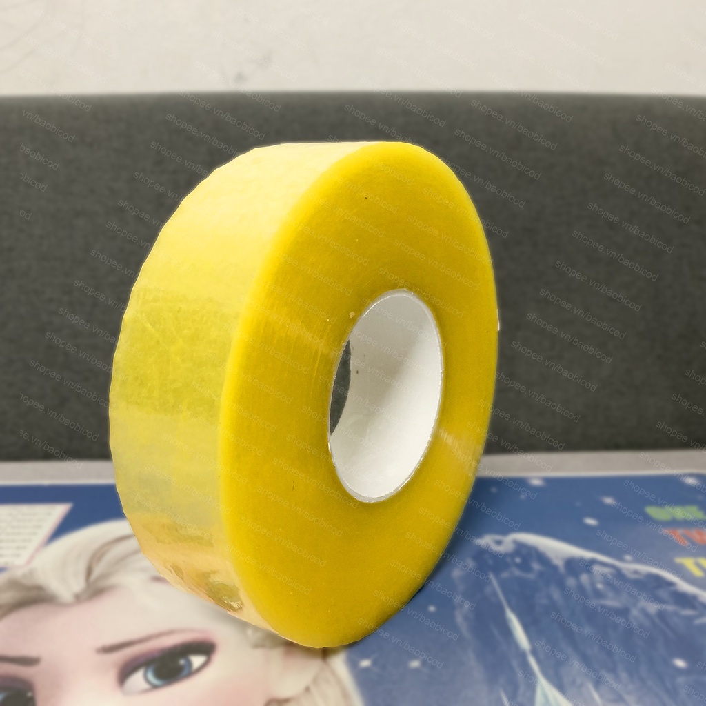Băng dính 1kg lõi nhựa siêu mỏng 2.4mm