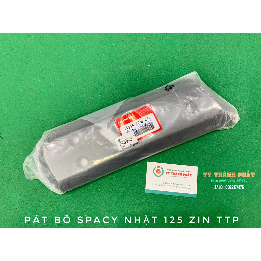 Pát bô Spacy 125 đen zin