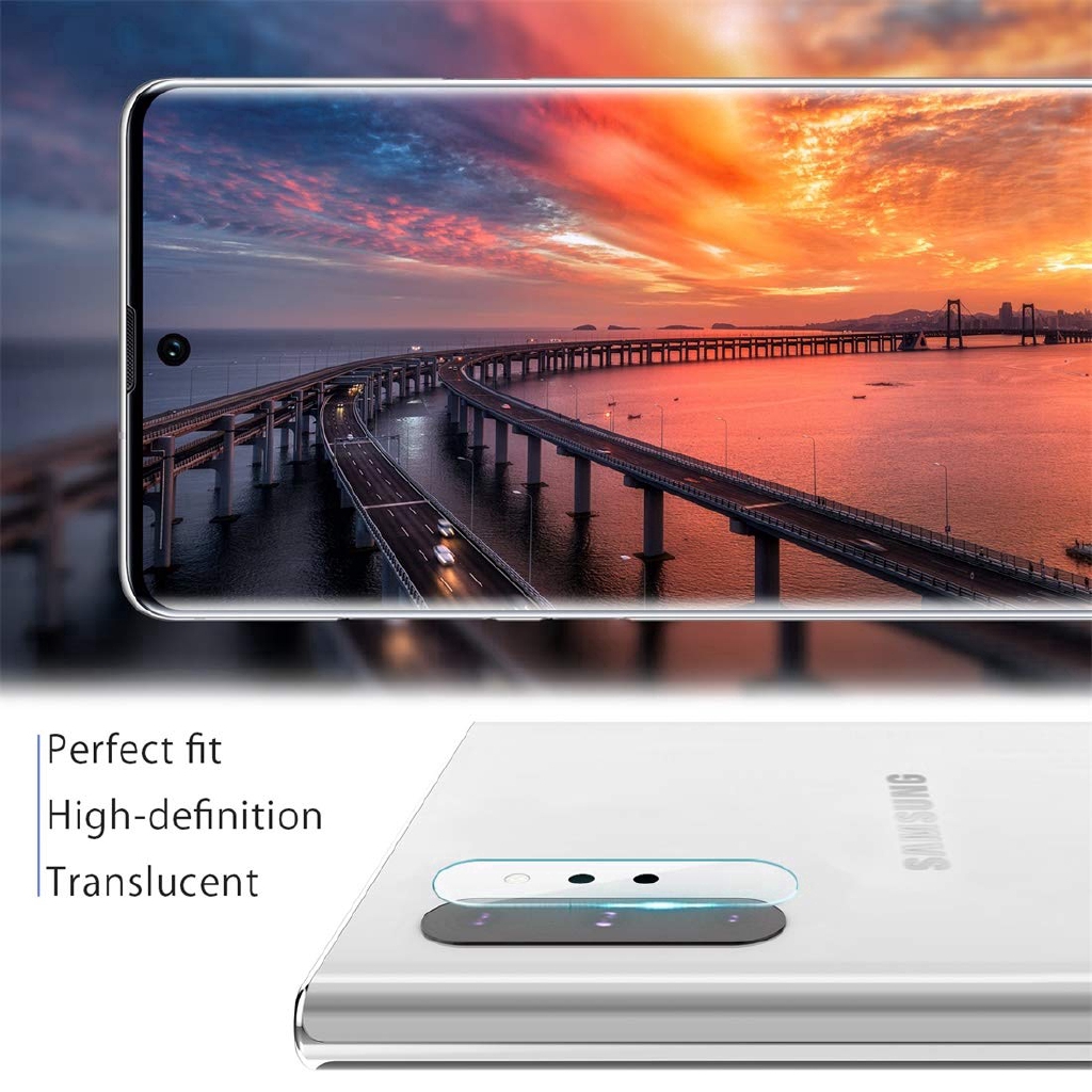 Set 3 Kính Cường Lực Bảo Vệ Camera Sau Cho Samsung Galaxy Note 10 10 Plus