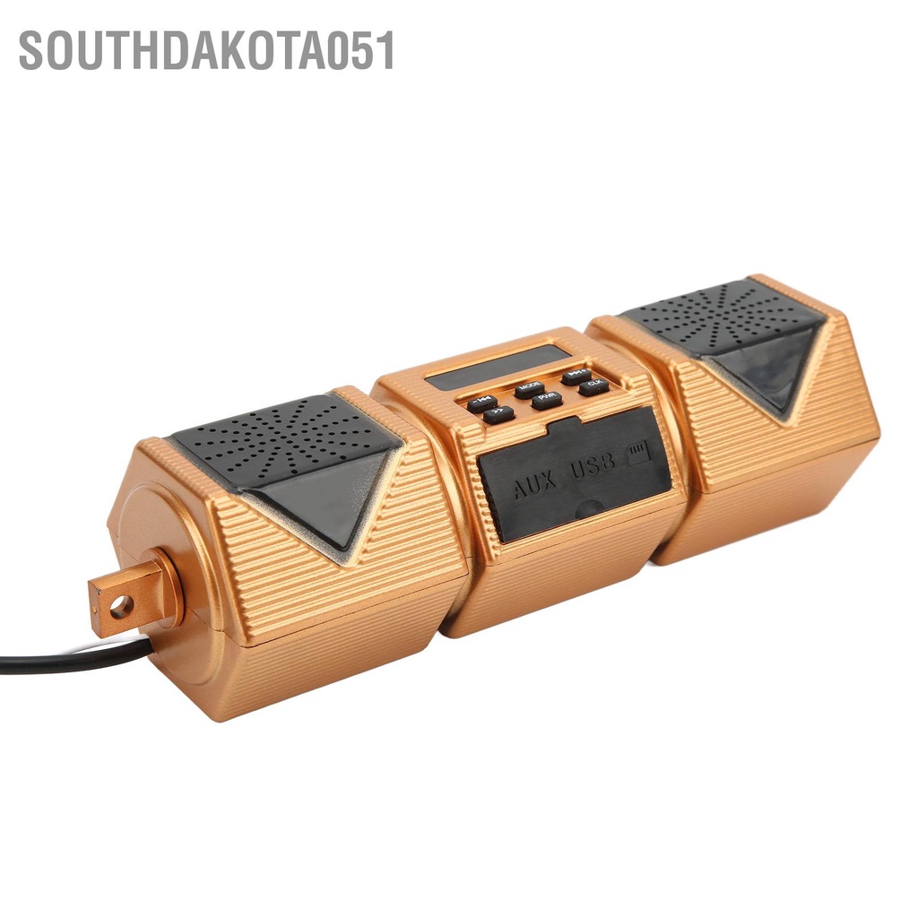 [Hàng Sẵn] Loa bluetooth đa năng gắn tay lái xe máy nghe nhạc MP3 chống nước IP54【Southdakota051】