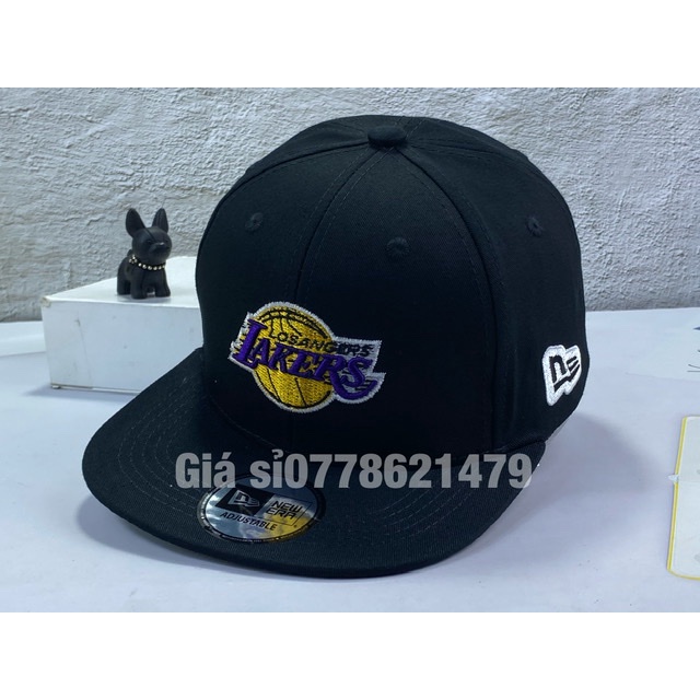 [Mã FAMARAL1 giảm 10K đơn 50K]Nón kết lưỡi trai snapback mũ hiphop Lakers thể thao thời trang nam