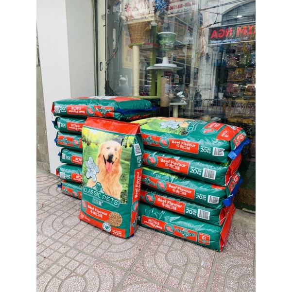 Thức ăn hạt cho chó trưởng thành Classic Pets Adult 20kg