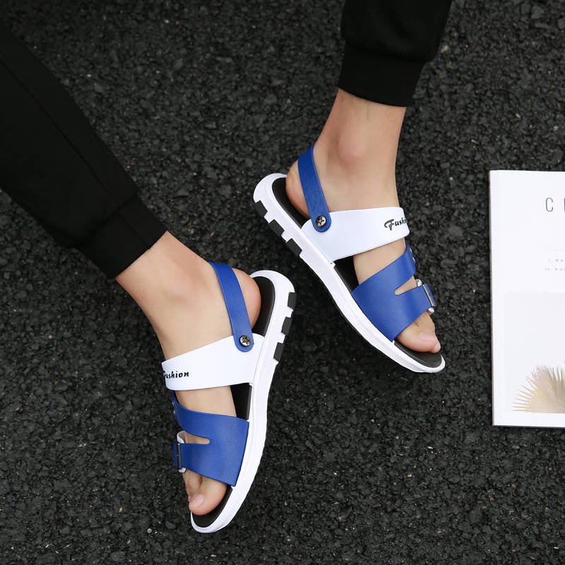 Dép thời trang dép đi biển nam Giày Sandal Nhựa Thoáng Khí Hai Cách Mang Phong Cách Hàn Quốc Mới Mùa Hè