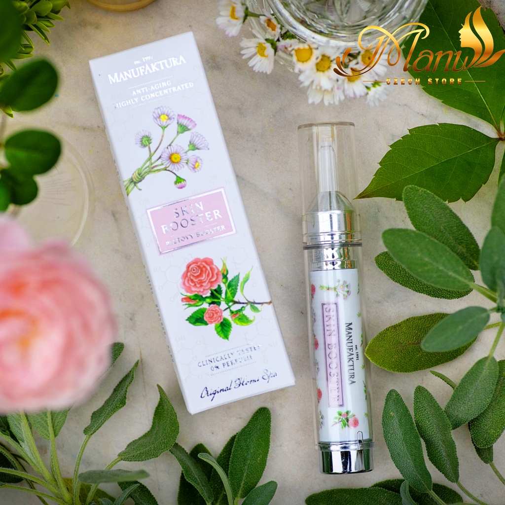 Tinh Chất Hoa Hồng Trẻ Hóa Skin Booster Manufaktura 10ML