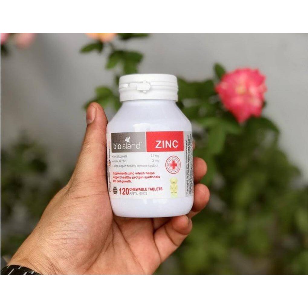 Kẽm Bio Island Zinc Của Úc 120 Viên Cho Trẻ Từ 1 Tuổi Trở Lên