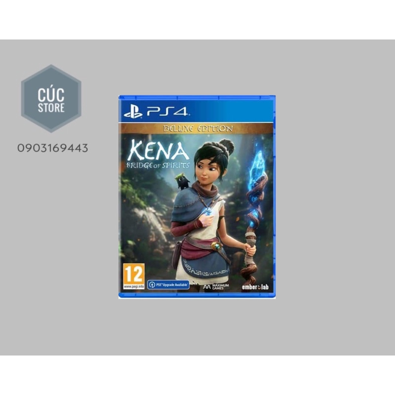 Đĩa chơi game PS4: Kena Bridge of Spirits