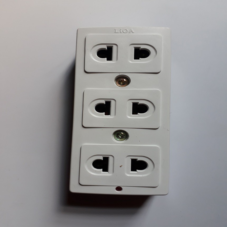 Ổ cắm điện không dây 3 lỗ Lioa cao cấp Mos Shop