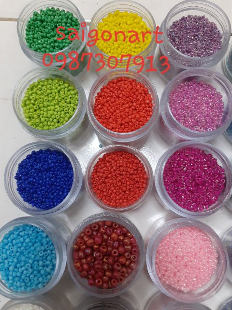 100g HẠT CƯỜM TẤM, TRANG TRÍ (Loại 2mm)