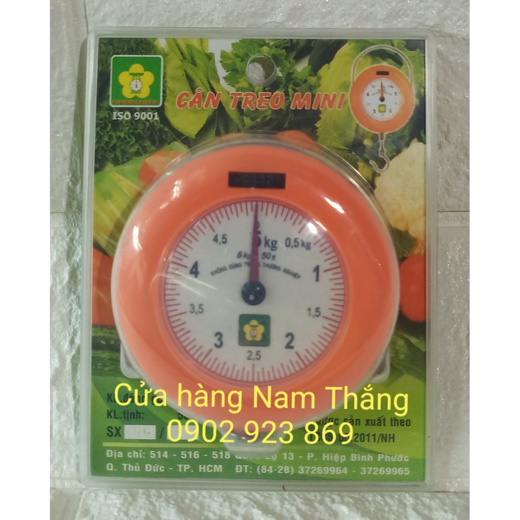 CÂN TREO CẦM TAY 5KG Mini NHƠN HOÀ Tiện ích [ HÀNG CHÍNH HÃNG ] - Cửa hàng Nam Thắng