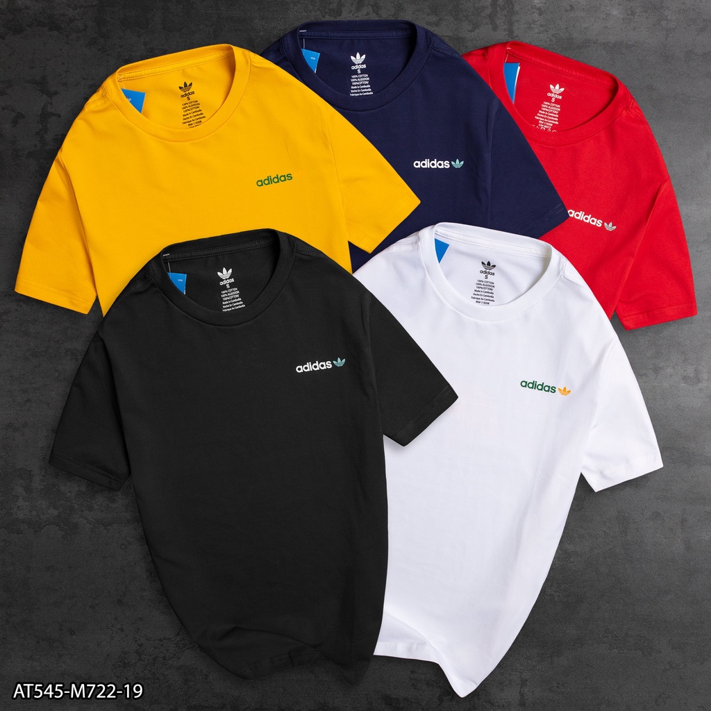 Áo thun tay ngắn adidas in hình AT545 - thời trang nam vnxk