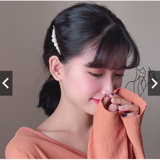 Set 4 kẹp tóc Hàn Quốc loại nhỏ