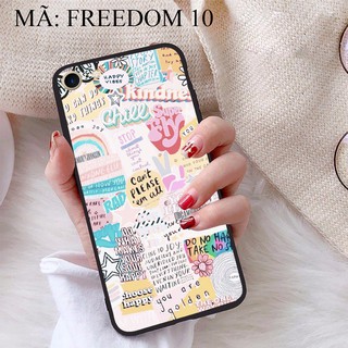 Ốp lưng iPhone 7 viền dẻo TPU BST Phong Cách Tự Do
