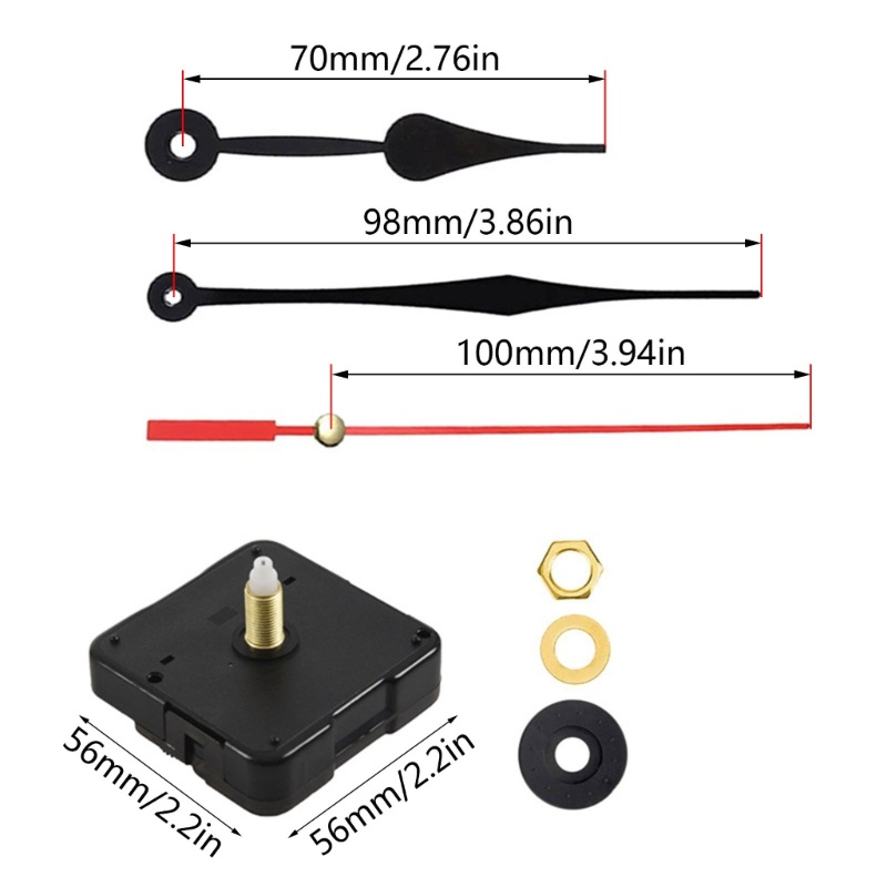Linh Kiện Thay Thế Cho Đồng Hồ Treo Tường DIY