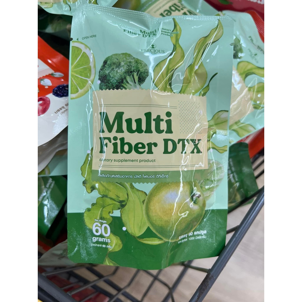 Giảm cân rau củ đẹp da Multi Fiber DTX Thái Lan