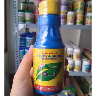 Phân bón Vitamin B1 GrowMore 100ml, phân bón lá super B1 cho Lan, hoa kiểng