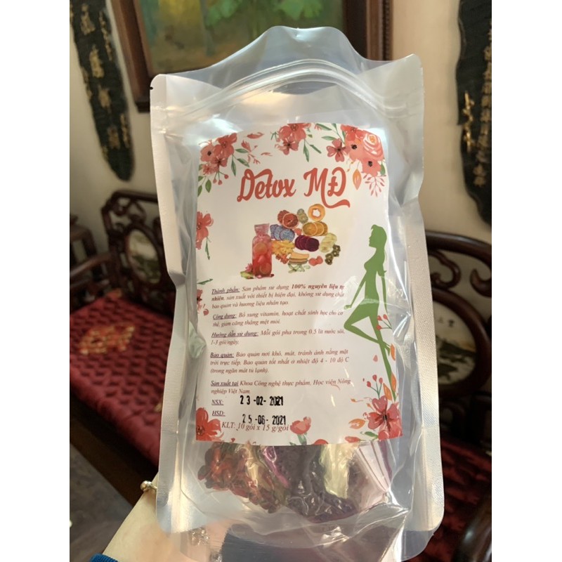 Trà Detox trái cây sấy (gói 15gr) - sản phẩm của Học viện Nông Nghiệp