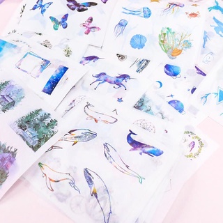 Hộp 50 tấm sticker dán trang trí