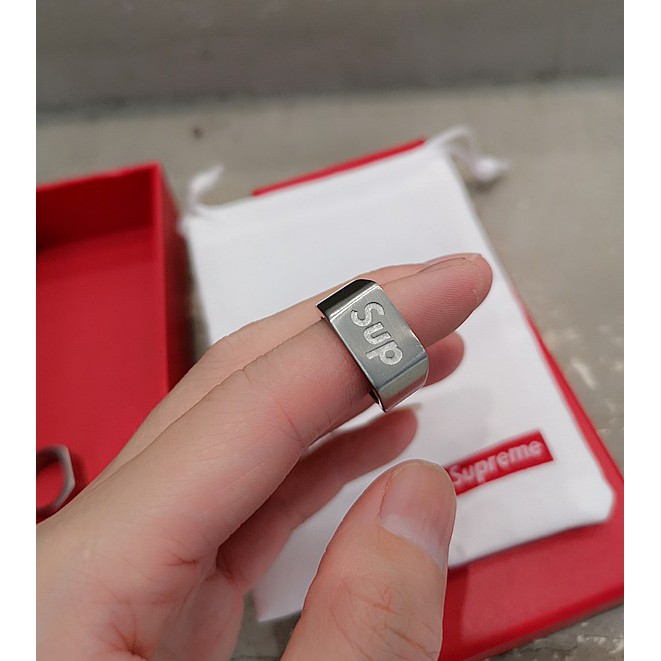 Nhẫn Suprem3 logo ring fw20