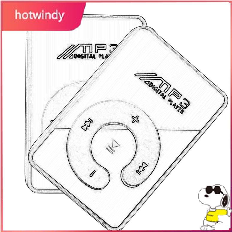 Máy Nghe Nhạc Mp3 Mini Hỗ Trợ Thẻ Nhớ Micro Sd Tf