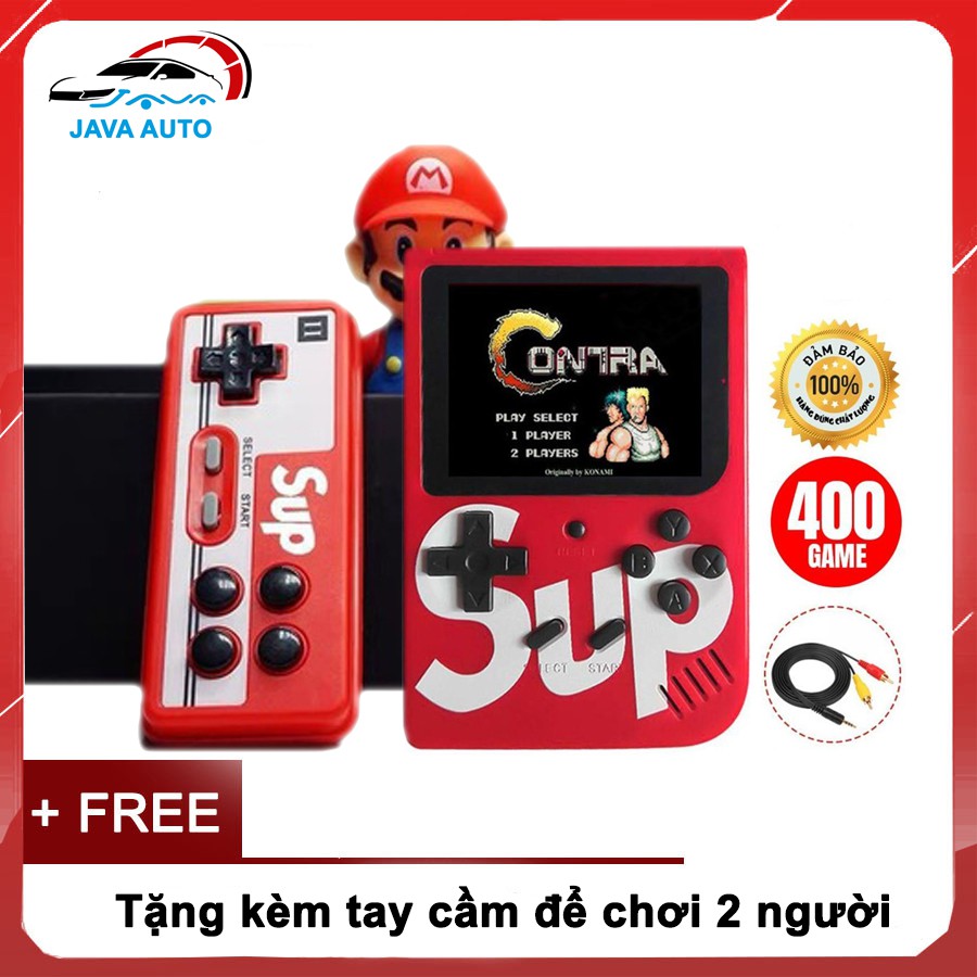 Máy Chơi Game SUP 400 trò chơi [TẶNG KÈM TAY CHƠI GAME], SUP400 Cầm Tay G1 Plus 400 In 1 - HƠN 400 TRÒ CHƠI