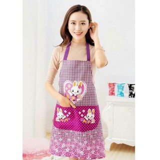Bộ 02 Tạp dề không thấm nước chất đẹp kiểu dáng dễ thương