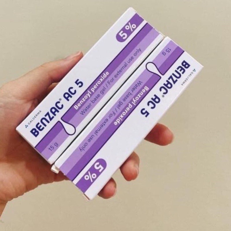 Kem ngừa mụn Benzac AC Benzoyl Peroxide - Galderma