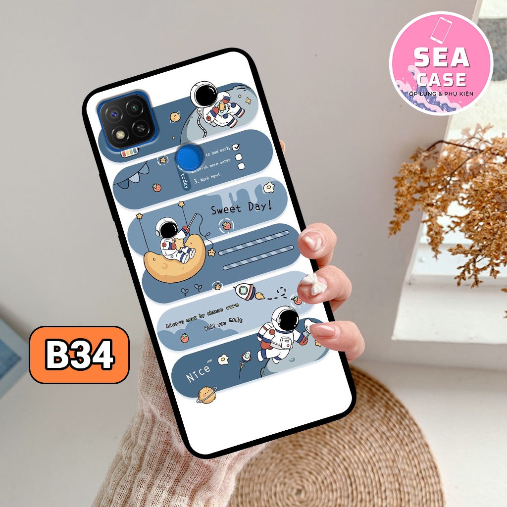 Ốp lưng XIAOMI REDMI 9C hình phi hành gia siêu hot,bền,đẹp – ốp nhựa chống trầy,chống va đập