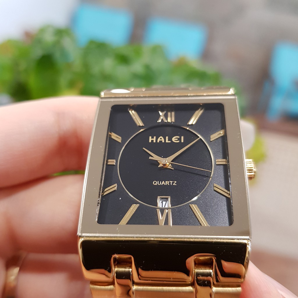 Đồng hồ nam Halei mặt vuông nhiều màu chống nước chống xước tuyệt đối Tony Watch 68