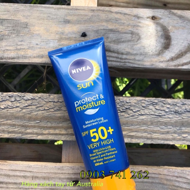 Kem chống nắng NIVEA Sun Protect & Moisture SPF 50+