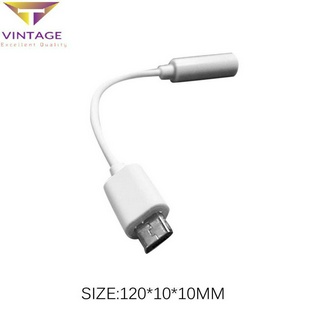 Cáp Chuyển Đổi Âm Thanh V8 Sang 3.5mm Cho Android