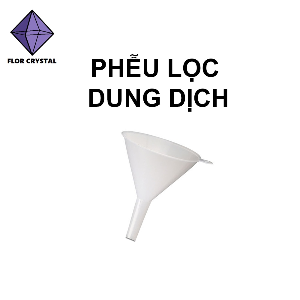 Phễu lọc nhựa lọc dung dịch đường kính 75mm 100mm