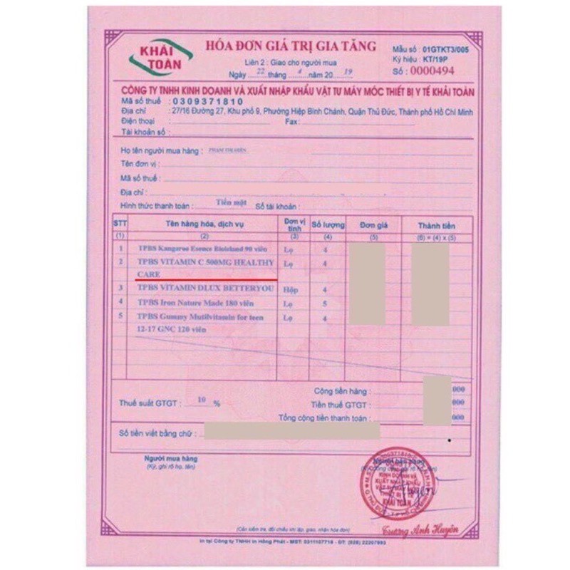 Vitamin C Healthy care Úc 500 viên, đẹp da, giảm thâm, nám, sạm, tăng cường đề kháng