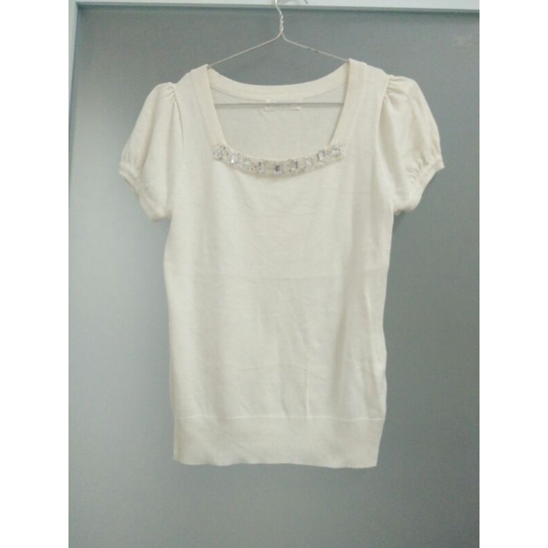 K01. Áo kiểu chất len size S, M nhỏ vừa. Hàng thùng đã cũ