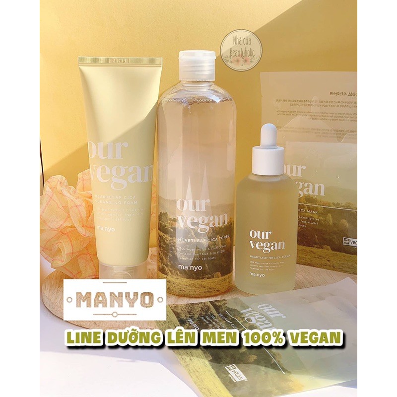 Dòng dưỡng thuần chay 100% Vegan Manyo
