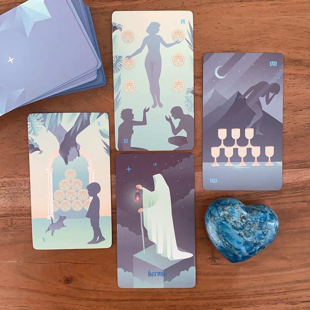 Bài Seventh Sphere Rider Waite Smith Tarot