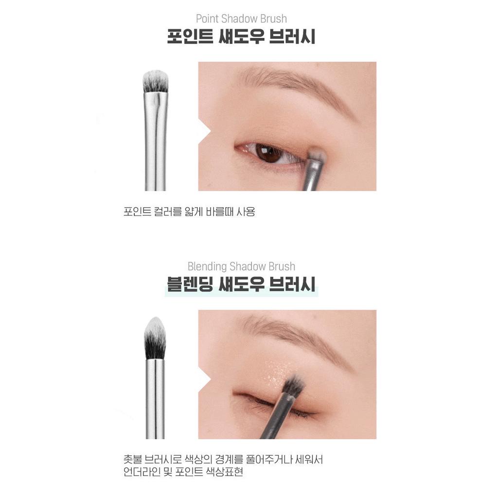 Bộ Cọ Trang Điểm Mắt  OLIVE YOUNG Eye Makeup Brush Set