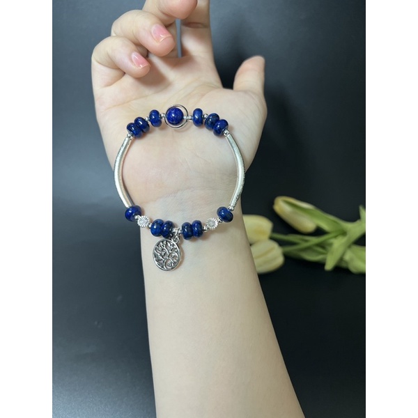 Vòng tay xanh biển Lapis - lazuli