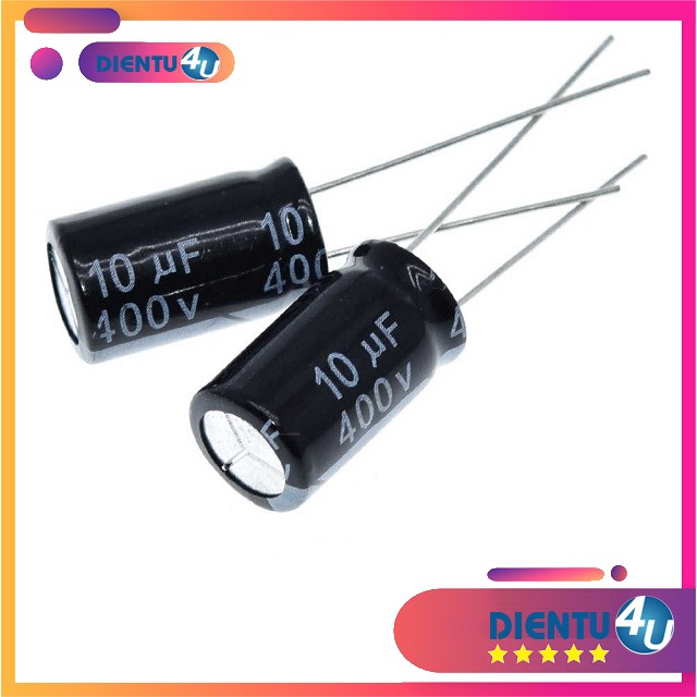 Tụ Hóa 10uF 400V 10uF/400V