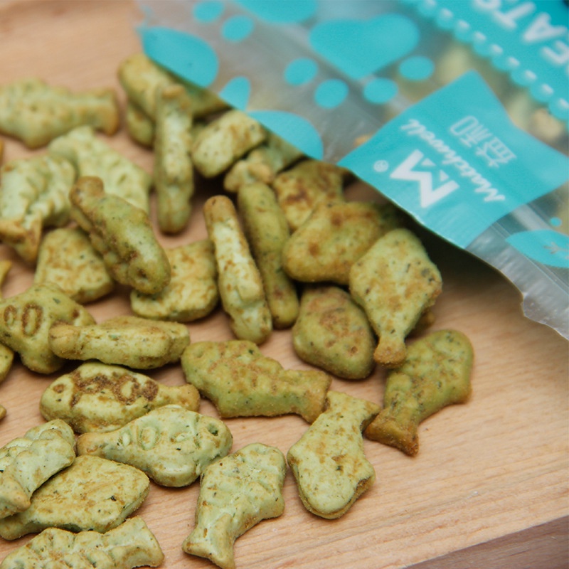 BÁNH THƯỞNG CỎ MÈO CATNIP BISCUIT 40G CHO MÈO  - Thức ăn dinh dưỡng thú cưng Gogi Meow Mart