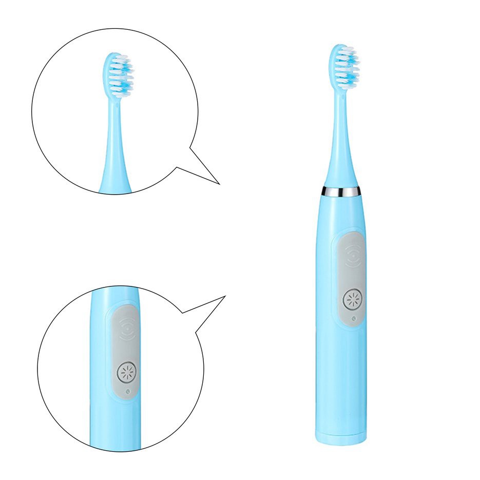 Bàn chải đánh răng tự động bằng sóng siêu âm chống nước cho người lớn