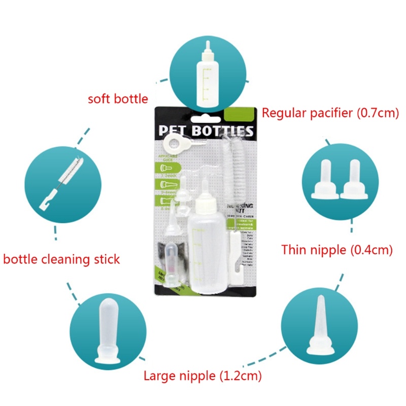 Bộ Bình Uống Nước Cho Thú Cưng Sơ Sinh