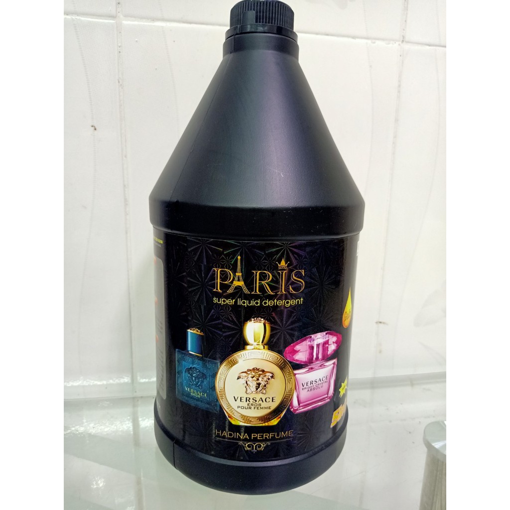 NƯỚC GIẶT PARIS 3600ML ( Combo 2 chai)  HƯƠNG NƯỚC HOA