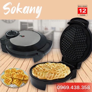 Máy làm bánh kẹp- bánh tổ ong - bánh waffle