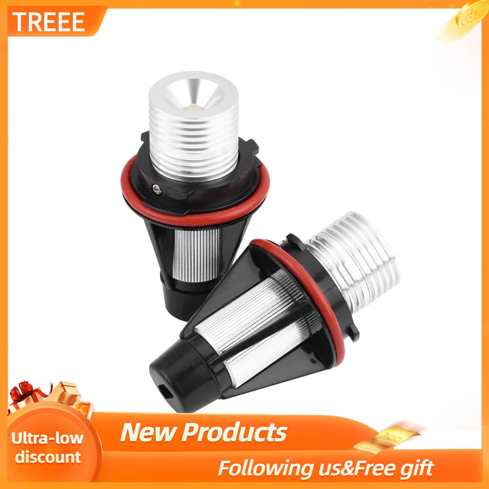 Treee LED Light High brightness Car Angel Eyes Shockproof Lower Power Consumption Easy to Install for