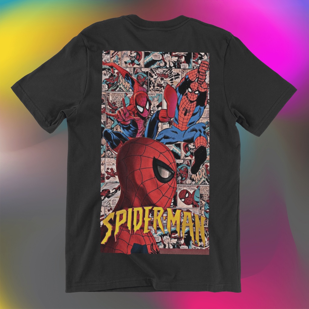 Áo thun SPIDER MAN MARVEL IN HÌNH CÁ TÍNH độc đẹp thời trang siêu HOT, siêu RẺ