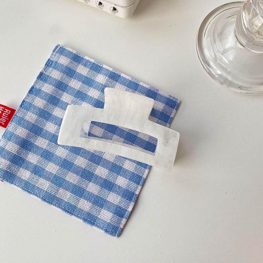 Danilo Kẹp Tóc Càng Cua Họa Tiết Vân Đá Cẩm Thạch / Hình Học Đơn Giản Thanh Lịch