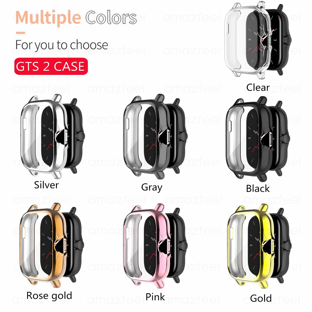 Dây đeo khóa từ tính có vỏ bảo vệ mặt đồng hồ GTS2 Milanese cho Xiaomi Amazfit GTS 3 2 2e 2mini